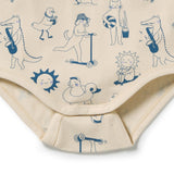 Tout Est Magique Henley Bodysuit