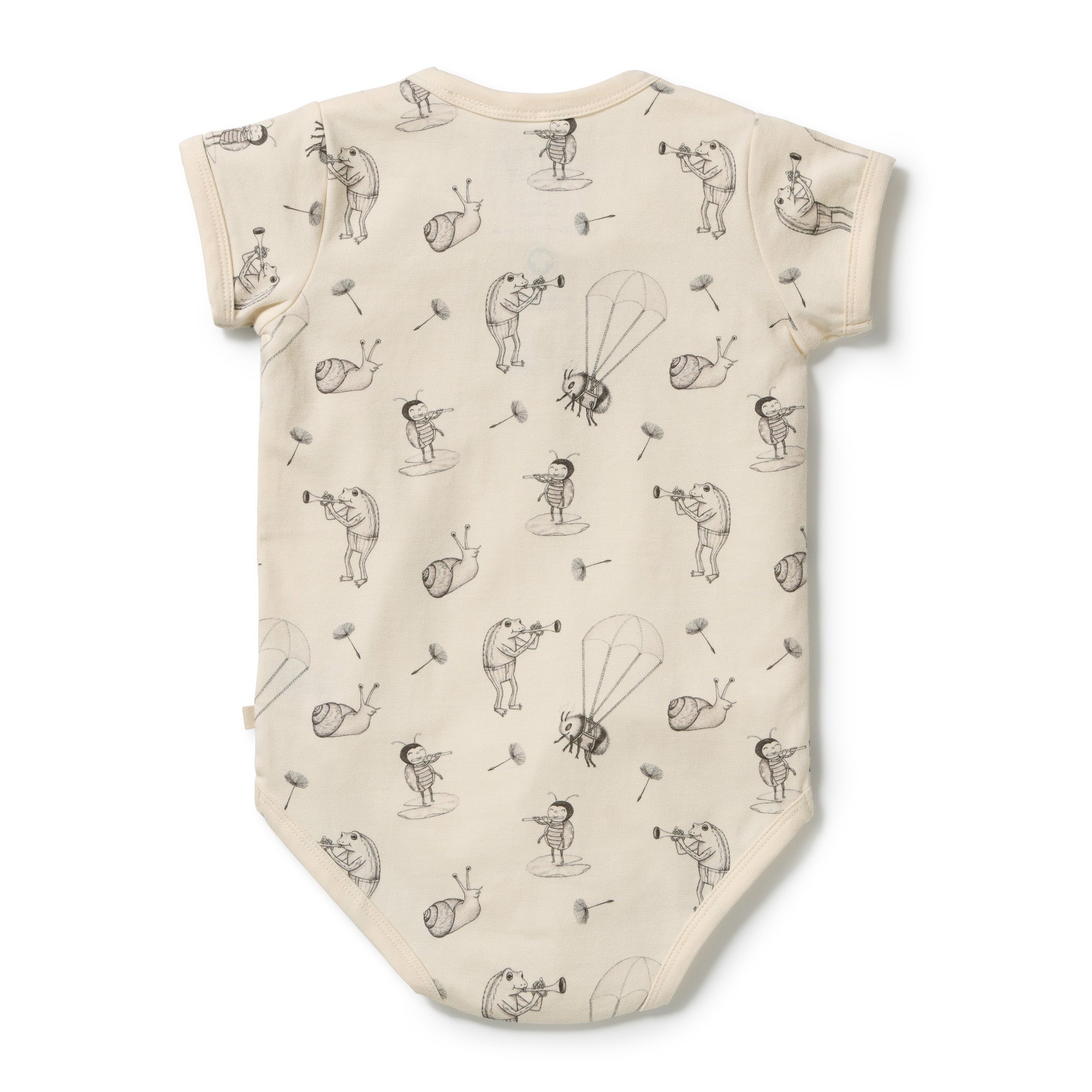 Whispering Willows Henley Bodysuit