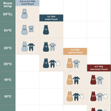Cocoon Swaddle Bag 2.5 tog (Oatmeal Marle)