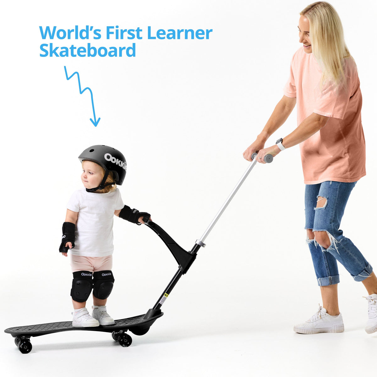 Ookkie Learner Skateboard (Sand)