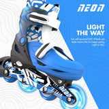 Neon Combo Skates (Blue)