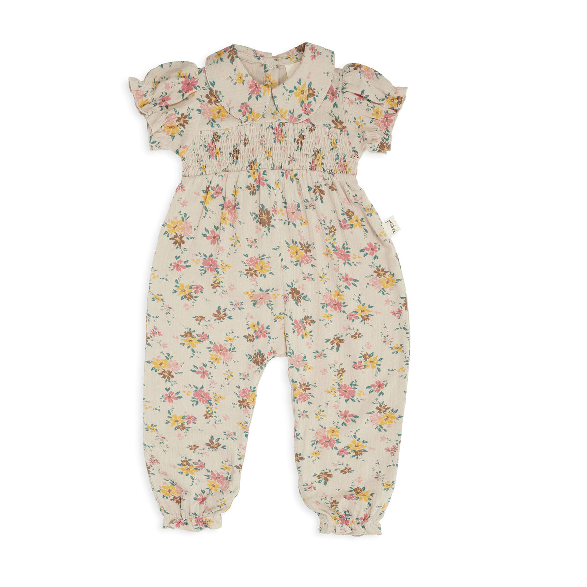 Yasmine Floral Vintage Jumpsuit