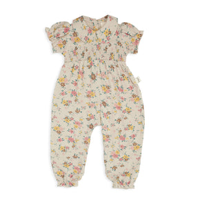 Yasmine Floral Vintage Jumpsuit