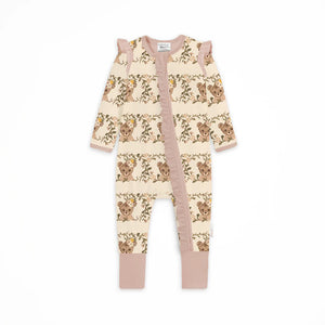 Vintage Teddies Zipsuit