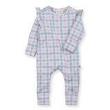 Zipsuit Cap Long Sleeve (Sugar Checks)