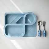Racetrack Dinnerware Set (Powder Blue)