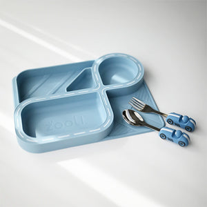 Racetrack Dinnerware Set (Powder Blue)