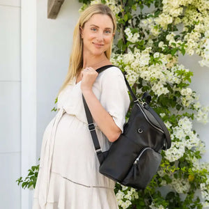 The Frankie Everyday Backpack - Leather (Black)