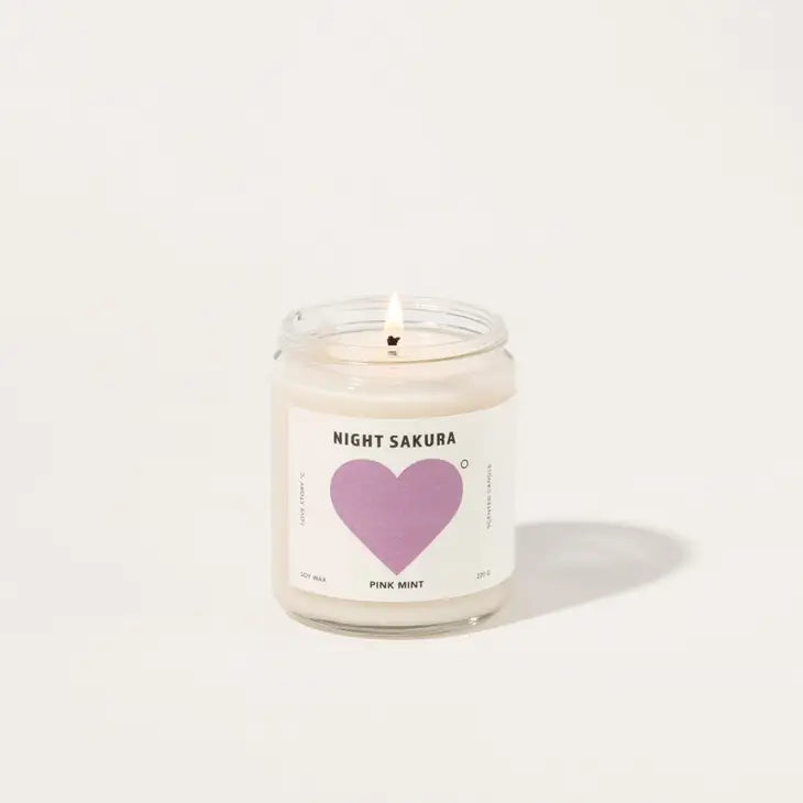 NIGHT SAKURA SOY CANDLE
