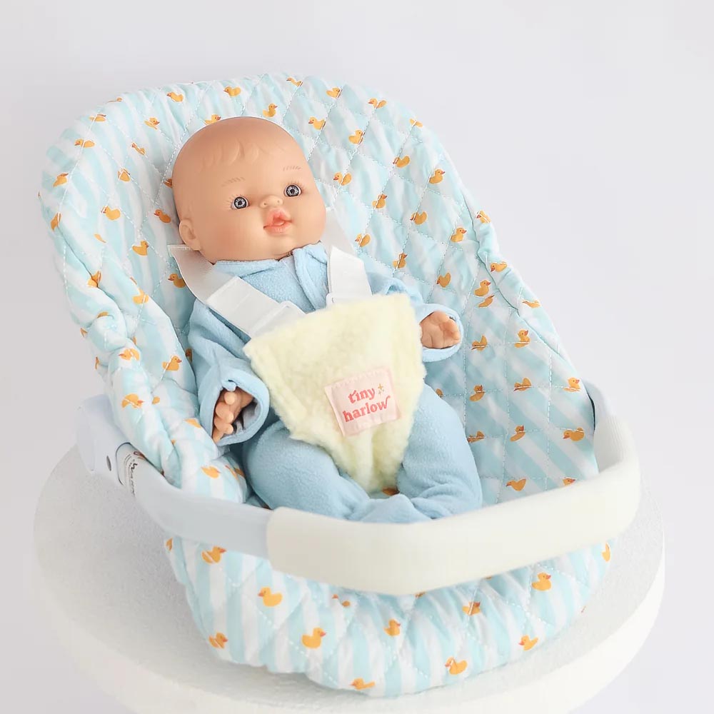Dolls Car Seat Capsule (Blue Ducky)