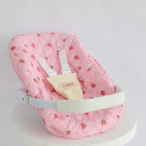 Dolls Car Seat Capsule (Strawberry Picnic)
