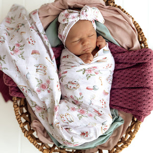 Alice`s Tea Party Muslin Wrap