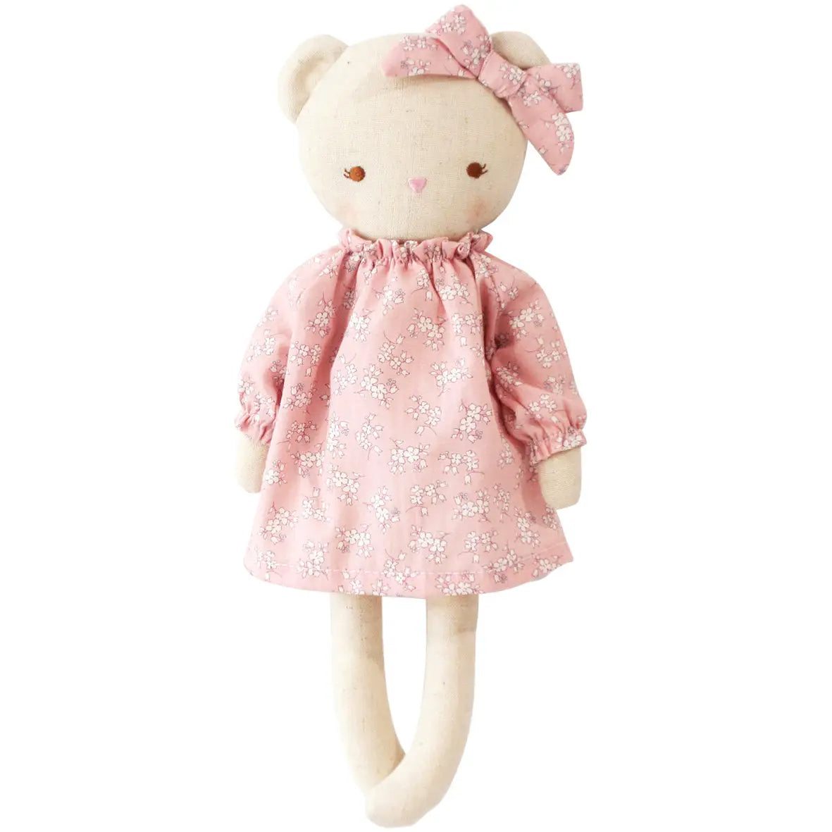 Twiggy Teddy (Pink Floral)