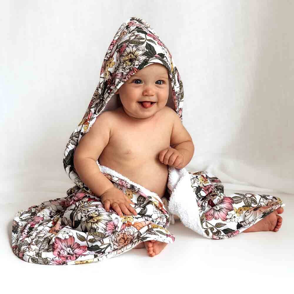 Australiana Organic Hooded Baby Towel