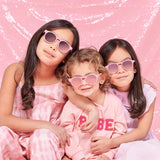 Polarised Keyholes - Pretty In Pink/Mirrored Lense