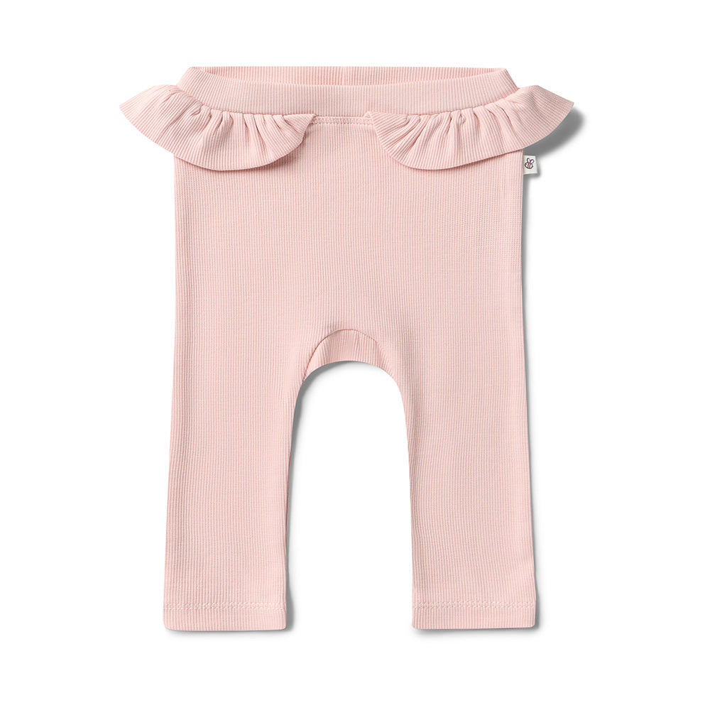 Baby Pink Pants With Frill
