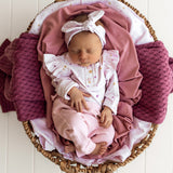 Baby Pink Pants With Frill