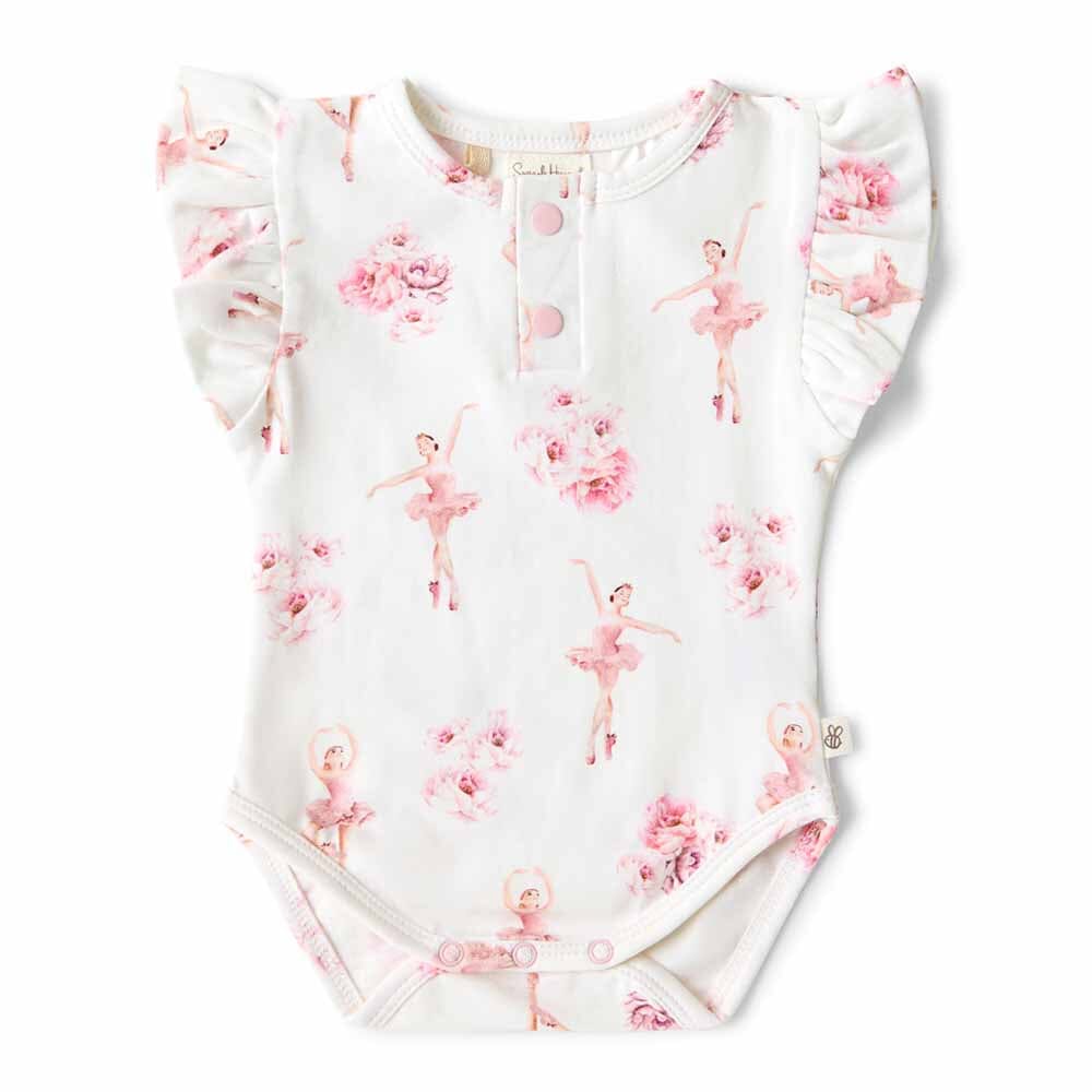 Ballerina SS Frill Bodysuit