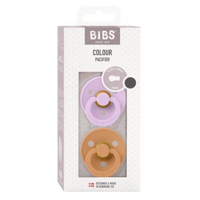 BIBS Colour Double Pack (Violet Sky/Pumpkin)