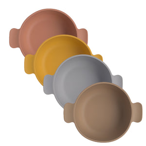 Round Suction Bowl (9 Colours)