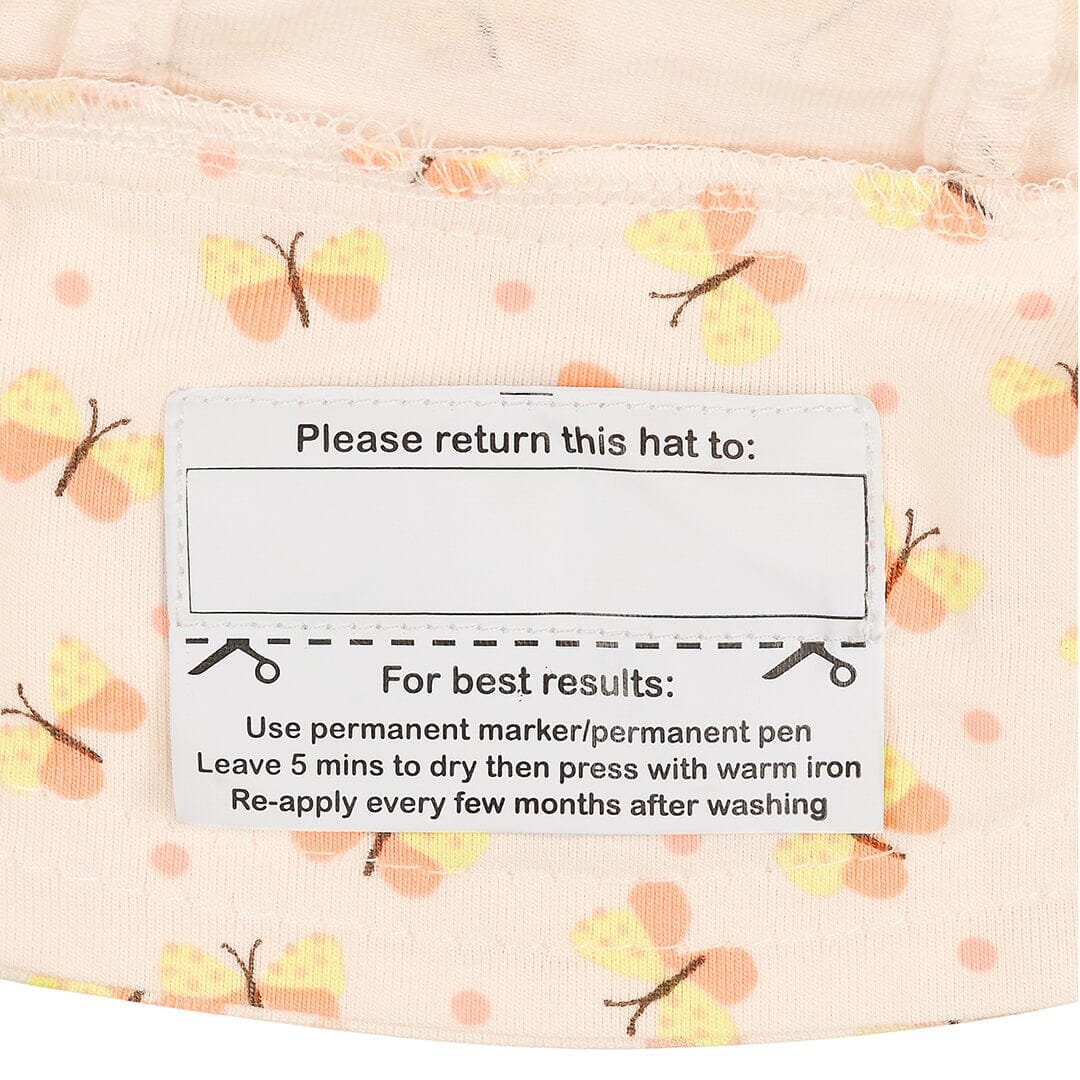 Toddler Bucket Sun Hat (Butterfly)