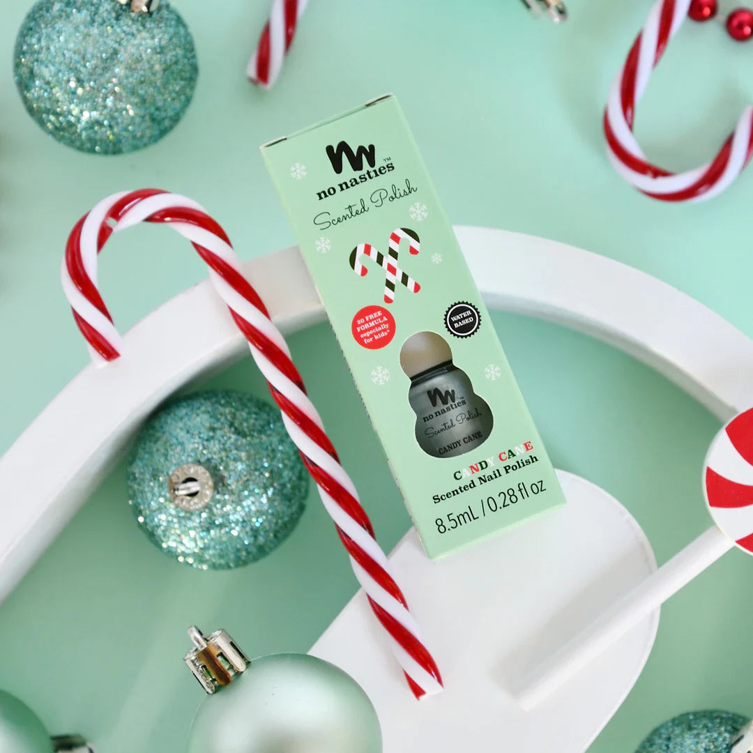 Christmas Scented Scratch Off Nail Polish (Peppermint Candy)
