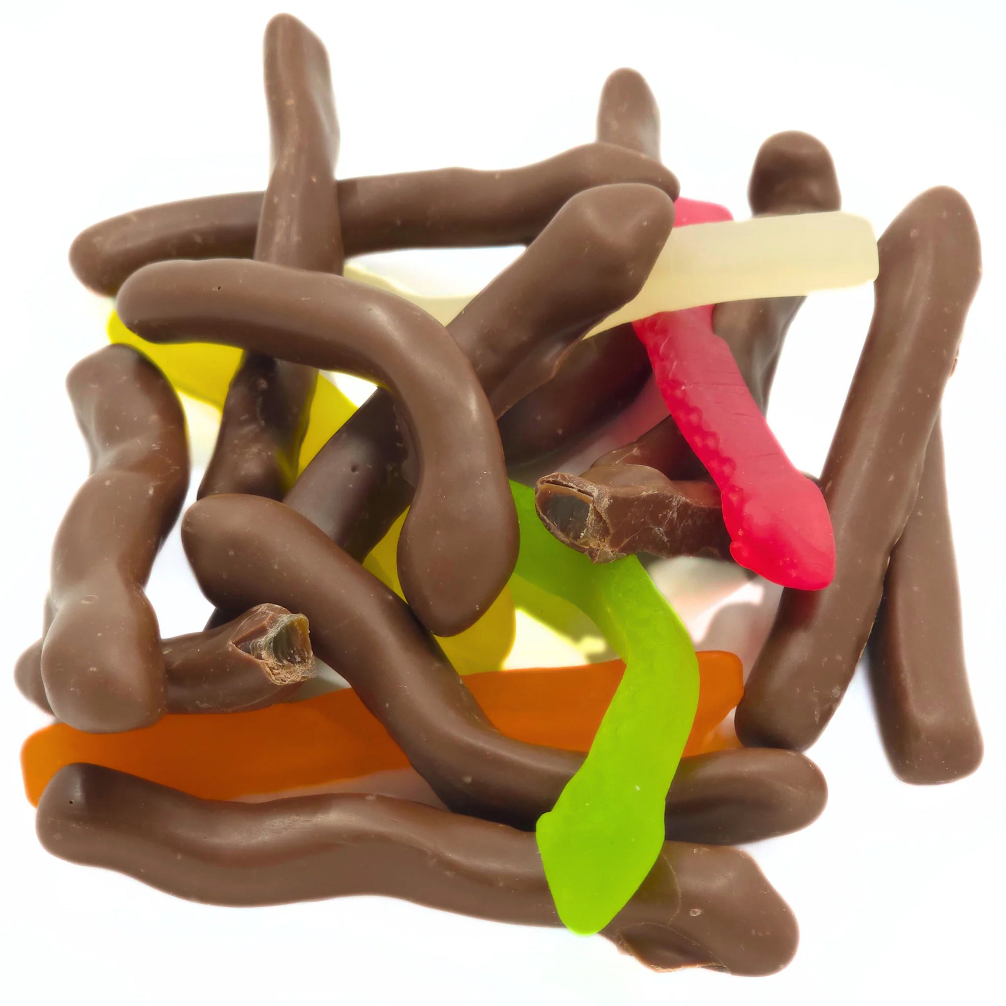Chocolate Coated Snakes 200g