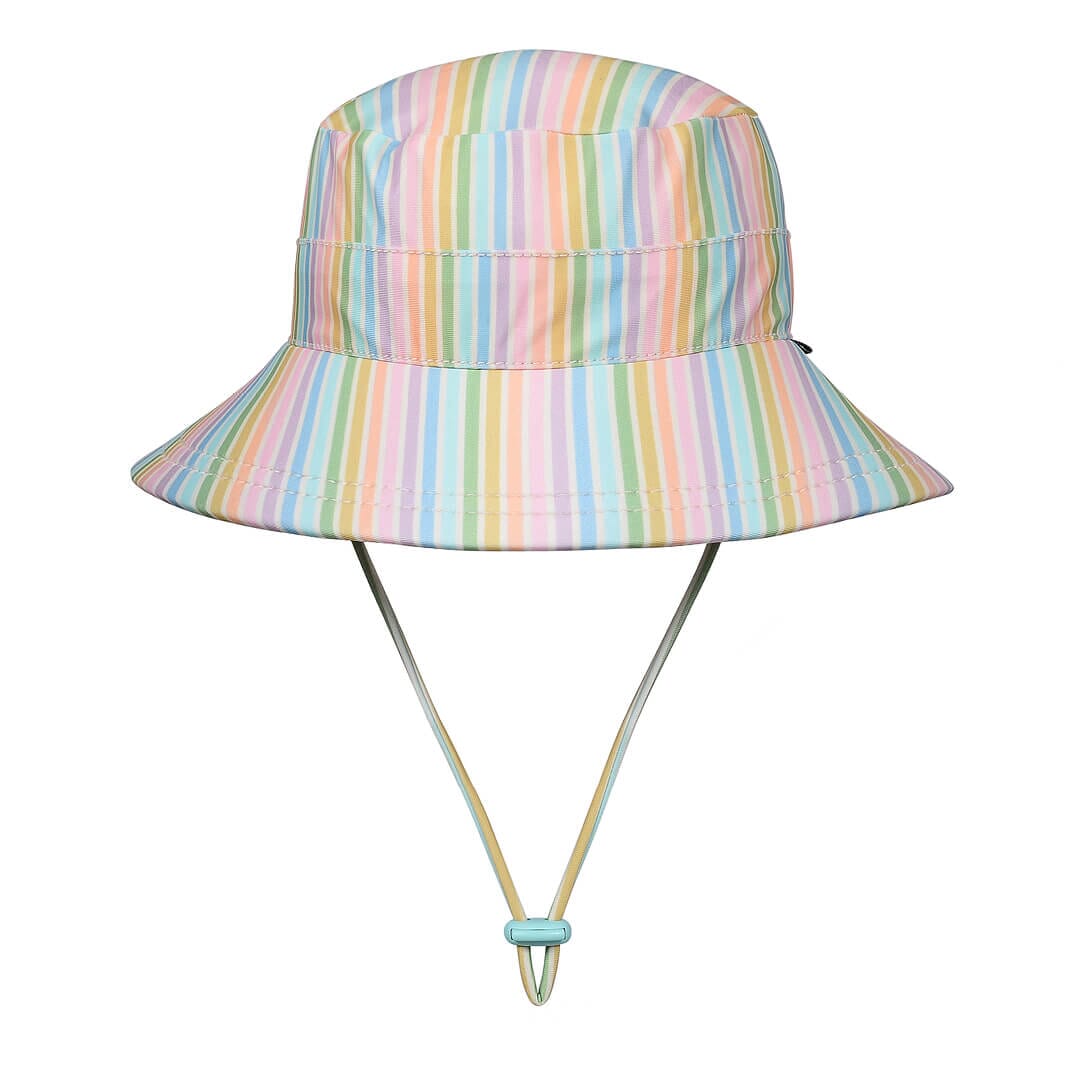 Kids Classic Swim Bucket Hat (Rainbow)