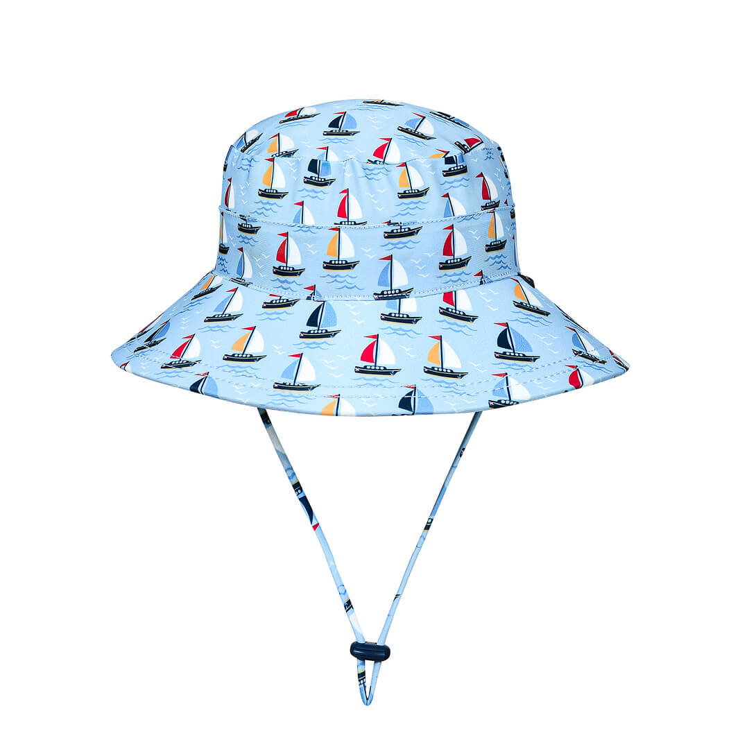 Classic Swim Bucket Sun Hat (Sails)