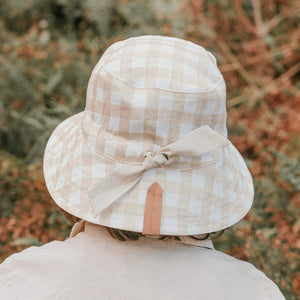 Explorer Kids Reversible Classic Bucket Hat (Flynn/Flax)