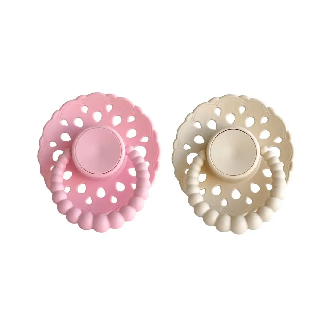 Bubble Dummies Bloom (Baby Pink & Oatmeal)