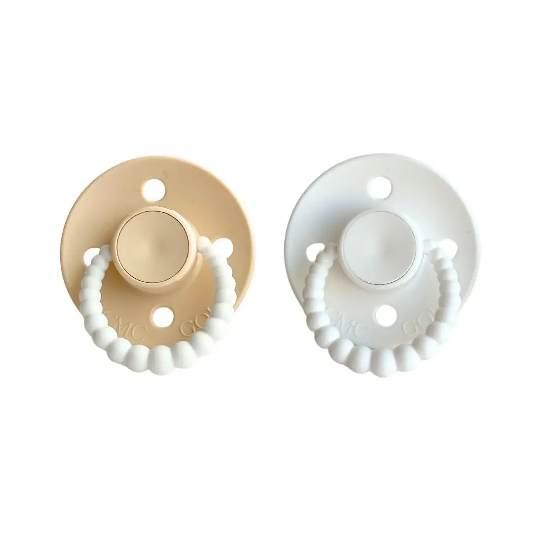 Glow Bubble Dummies (Oatmeal/White)