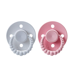 Bubble Dummies (White & Baby Pink)