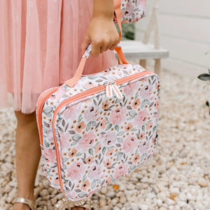 Insulated Lunch Bag (Peach Blossom)