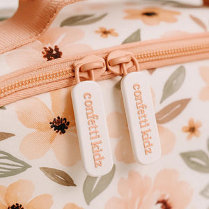 Insulated Lunch Bag (Peach Blossom)