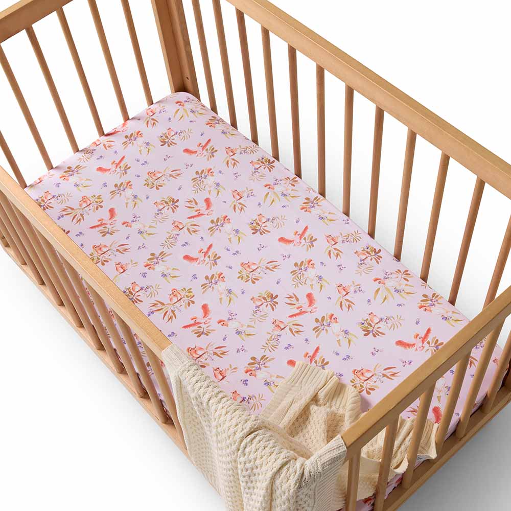 Major Mitchell Organic Fitted Cot Sheet
