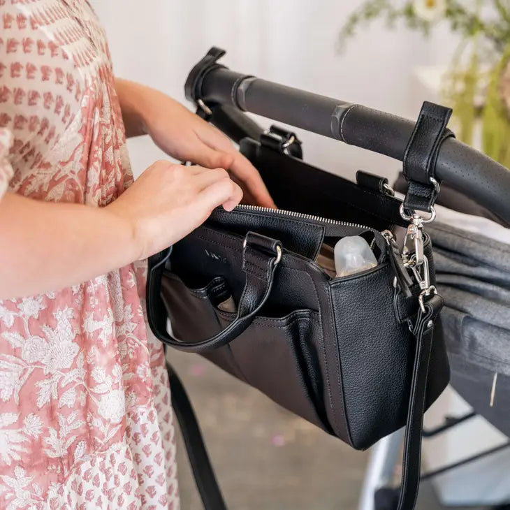 Amelia Convertible Pram Caddy V2 (Black)