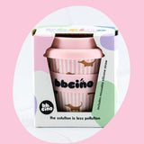Dash in Pink Bamboo Babycino Cup