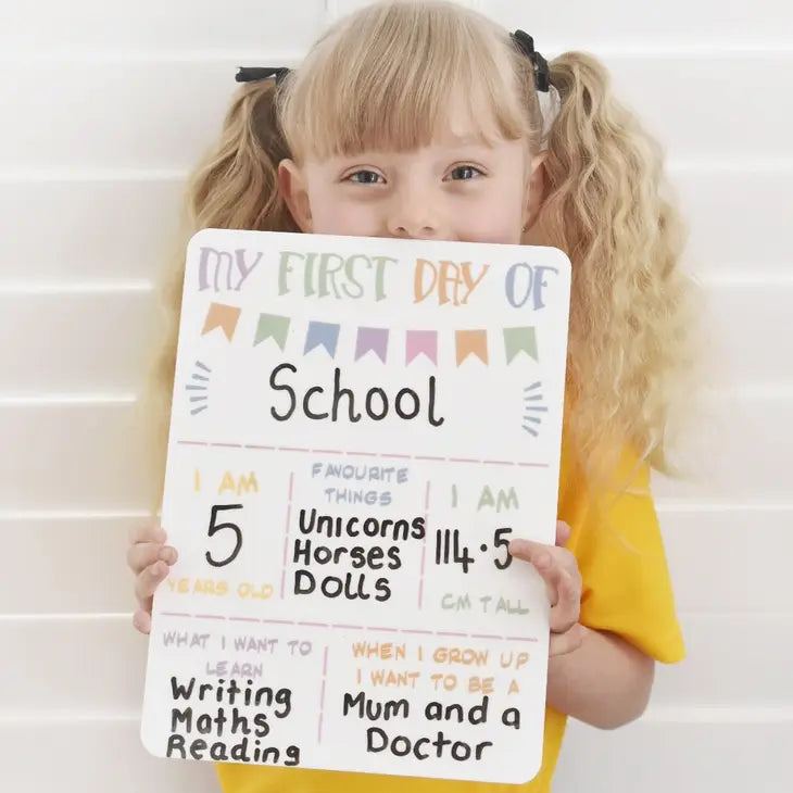 First & Last Day Board - Pastel