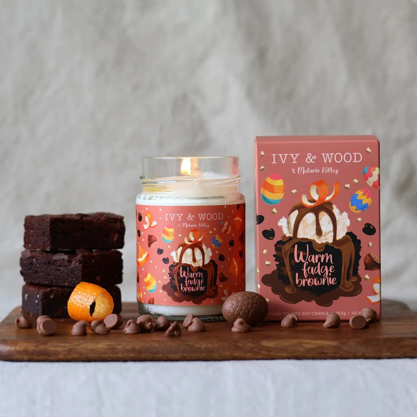 Warm Fudge Brownie Candle