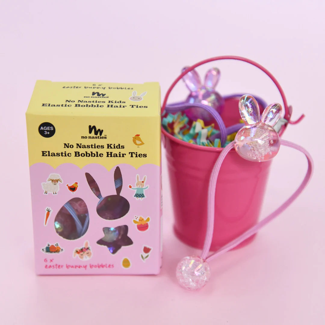 Easter Bunny Bobbles Elastic Set