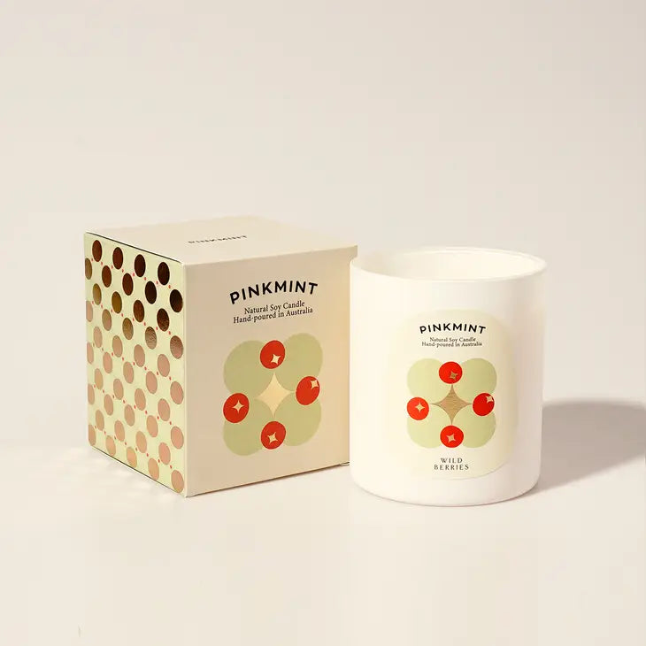 WILD BERRIES DOUBLE WICK SOY CANDLE