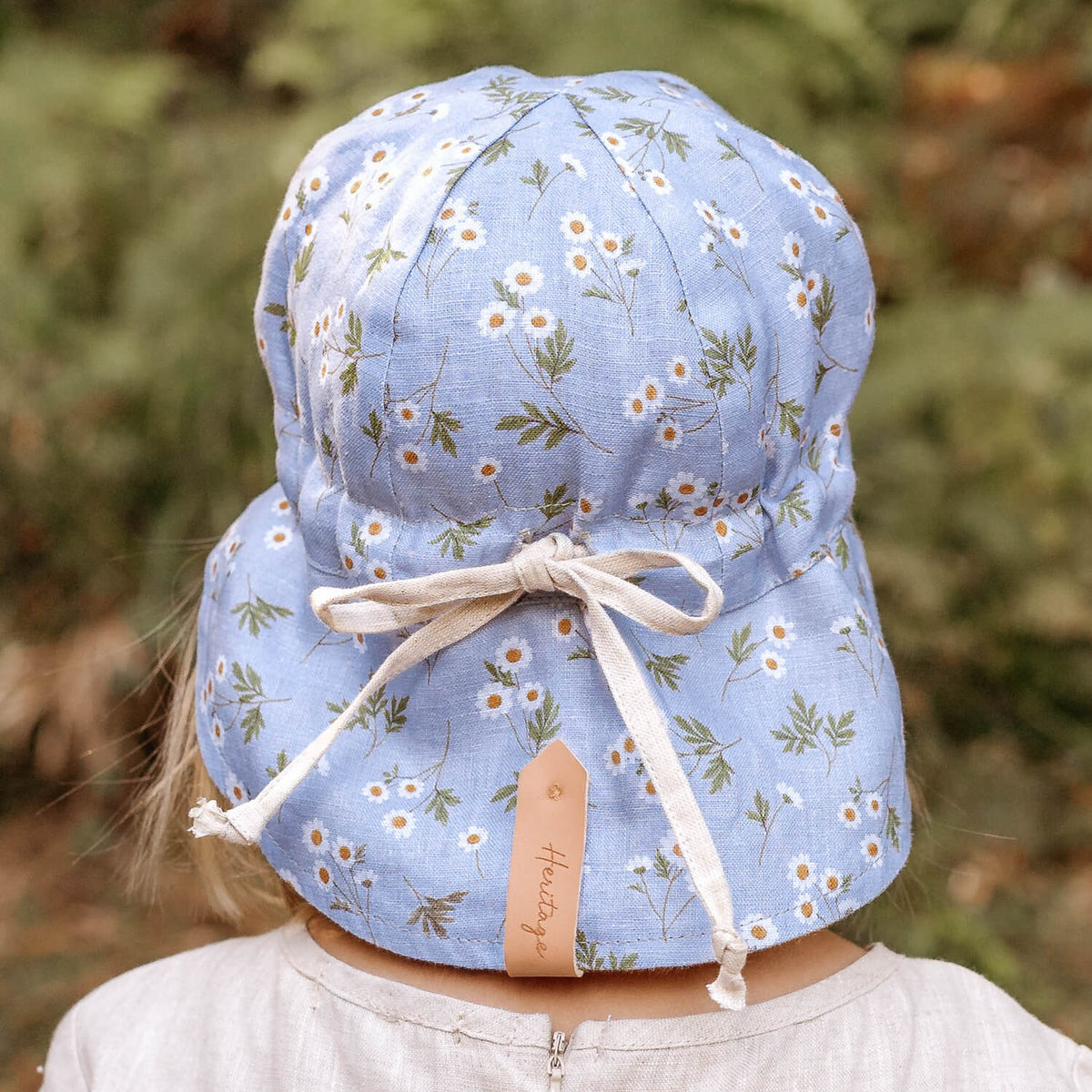 Lounger Flap Sun Hat (Daisy)