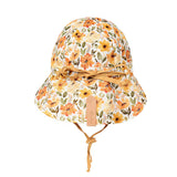 Lounger Baby Reversible Flap Sun Hat (Margaret/Maize)