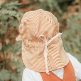 Lounger Baby Reversible Flap Sun Hat (Frankie/Flax)