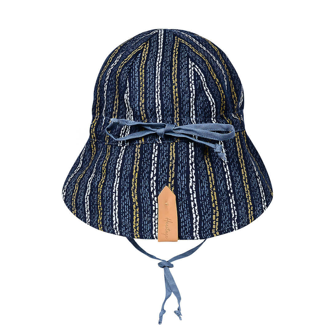 Lounger Baby Reversible Flap Sun Hat (Stanford/Steele)