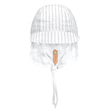 Lounger Baby Reversible Flap Sun Hat (Finley/Blanc)