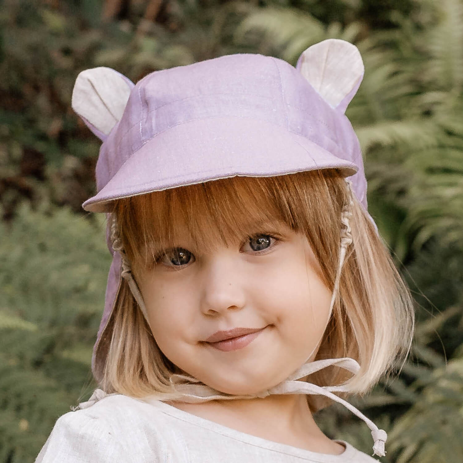Roamer Teddy Flap Sun Hat (Viola)