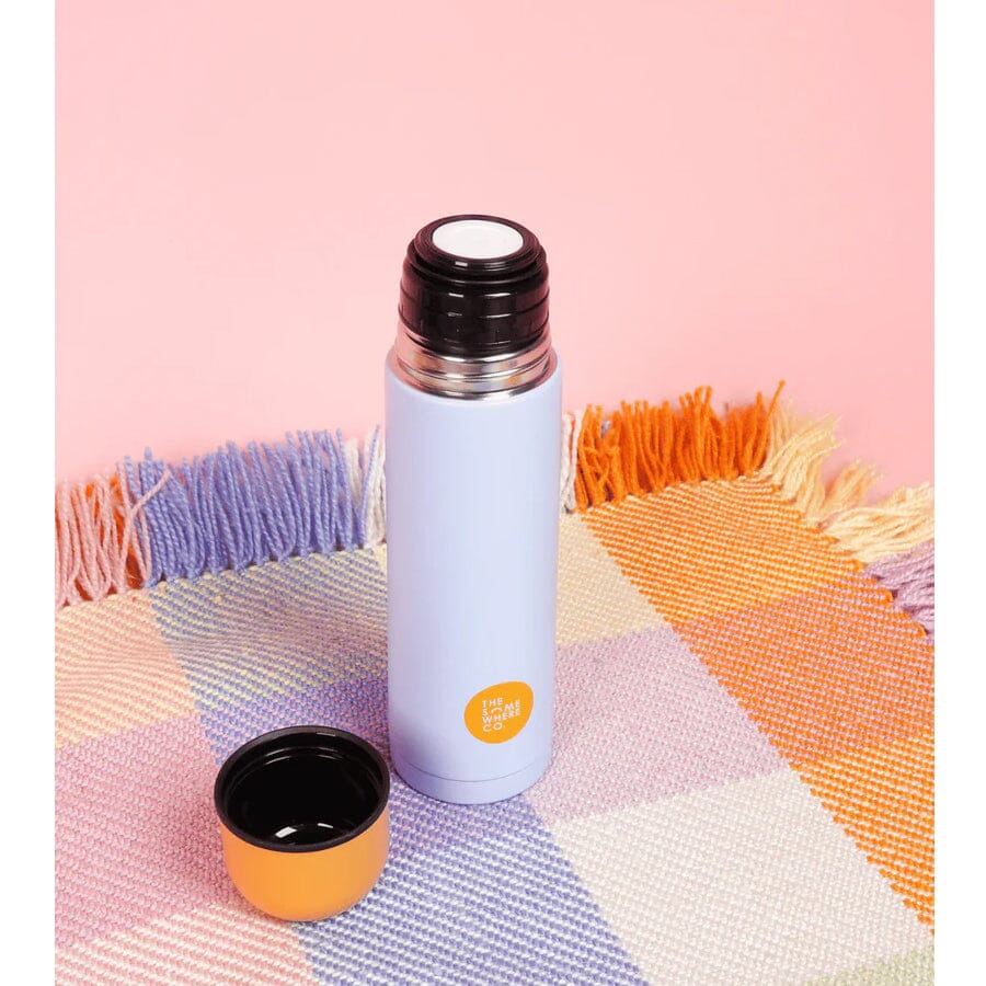 Marshmallow Warm Wanderer Flask Kawaii Kids