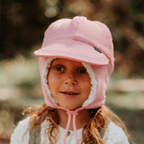 Fleecy Legionnaire With Strap (Baby Pink Marle)